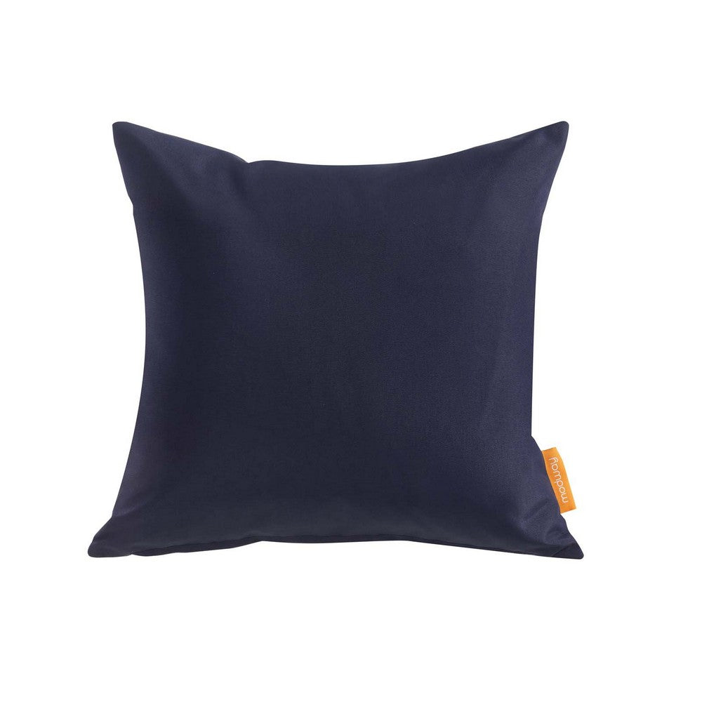 Convene 2 Piece Outdoor Patio Pillow Set by Modway| Navy