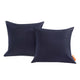 Convene 2 Piece Outdoor Patio Pillow Set by Modway| Navy