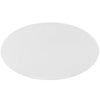 Modway Lippa Mid-Century Modern 48’’ Oval Coffee Table in White MDY-EEI-2018-WHI