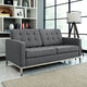 Loft Upholstered Fabric Loveseat by Modway| Gray