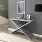 Silver Press Console Table - No Shipping Charges