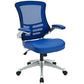 Blue Attainment Office Chair  - No Shipping Charges