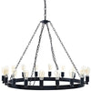 Brown Teleport 43’ Chandelier - No Shipping Charges MDY-EEI-2117-BRN