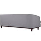 Modway Coast Sofa Fabric Upholstered Contemporary Modern Light Gray MDY-EEI-2131-LGR