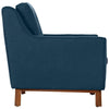 Modway MO- Beguile Mid-Century Modern Upholstered Fabric Loveseat and Two Armchairs Azure MDY-EEI-2141-AZU-SET