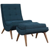 Azure Ramp Fabric Lounge Chair Set - No Shipping Charges