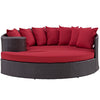 Convene Outdoor Patio Daybed by Modway| Espresso Red