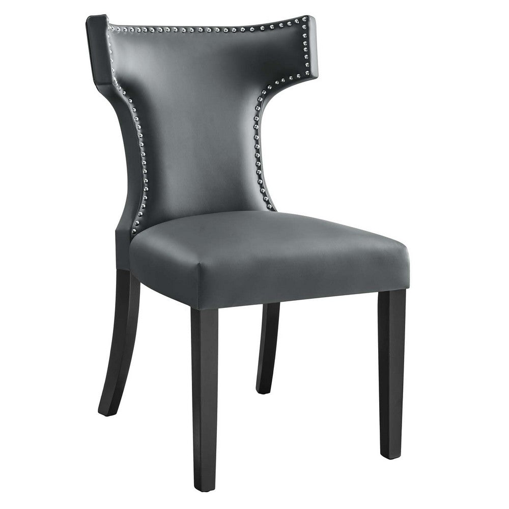 Modway Curve Vegan Leather Dining Chair |No Shipping Charges