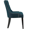 Regent Fabric Dining Chair, Azure - No Shipping Charges