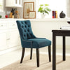 Regent Fabric Dining Chair, Azure - No Shipping Charges