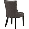 Regent Tufted Fabric Dining Chair by Modway| Brown