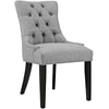 Regent Fabric Dining Chair, Light Gray - No Shipping Charges