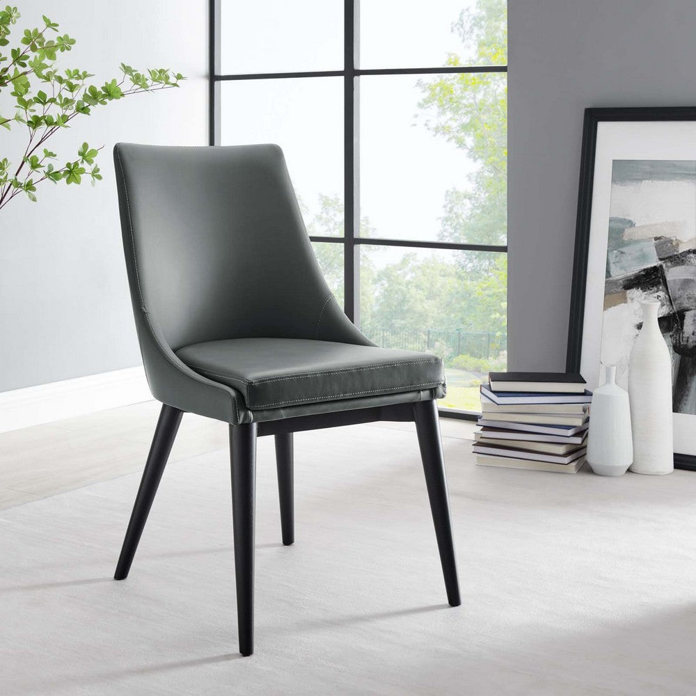 Modway Viscount Vegan Leather Dining Chair |No Shipping Charges