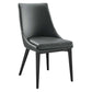 Viscount Vegan Leather Dining Chair  - No Shipping Charges