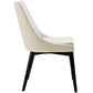 Viscount Fabric Dining Chair, Beige  - No Shipping Charges