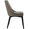 Viscount Fabric Dining Chair by Modway| Granite