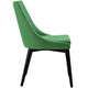 Viscount Fabric Dining Chair by Modway| Kelly Green