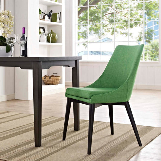 Viscount Fabric Dining Chair, Kelly Green