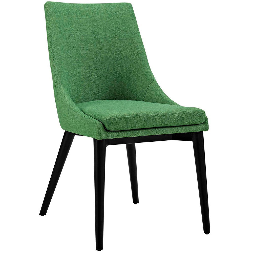 Viscount Fabric Dining Chair, Kelly Green  - No Shipping Charges