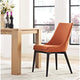 Modway Viscount Fabric Dining Chair, Orange