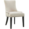 Marquis Fabric Dining Chair, Beige  - No Shipping Charges