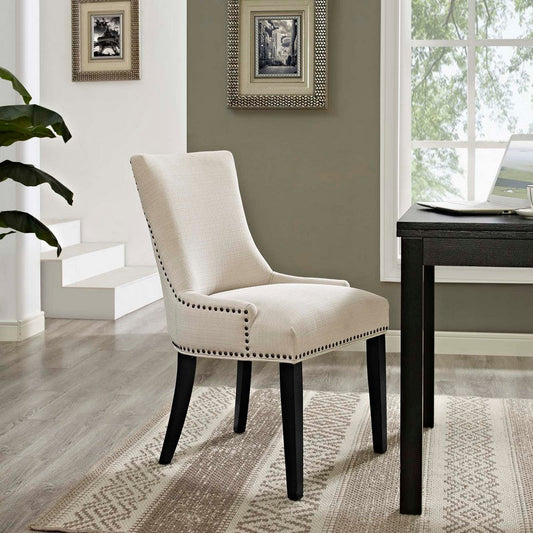 Marquis Fabric Dining Chair, Beige