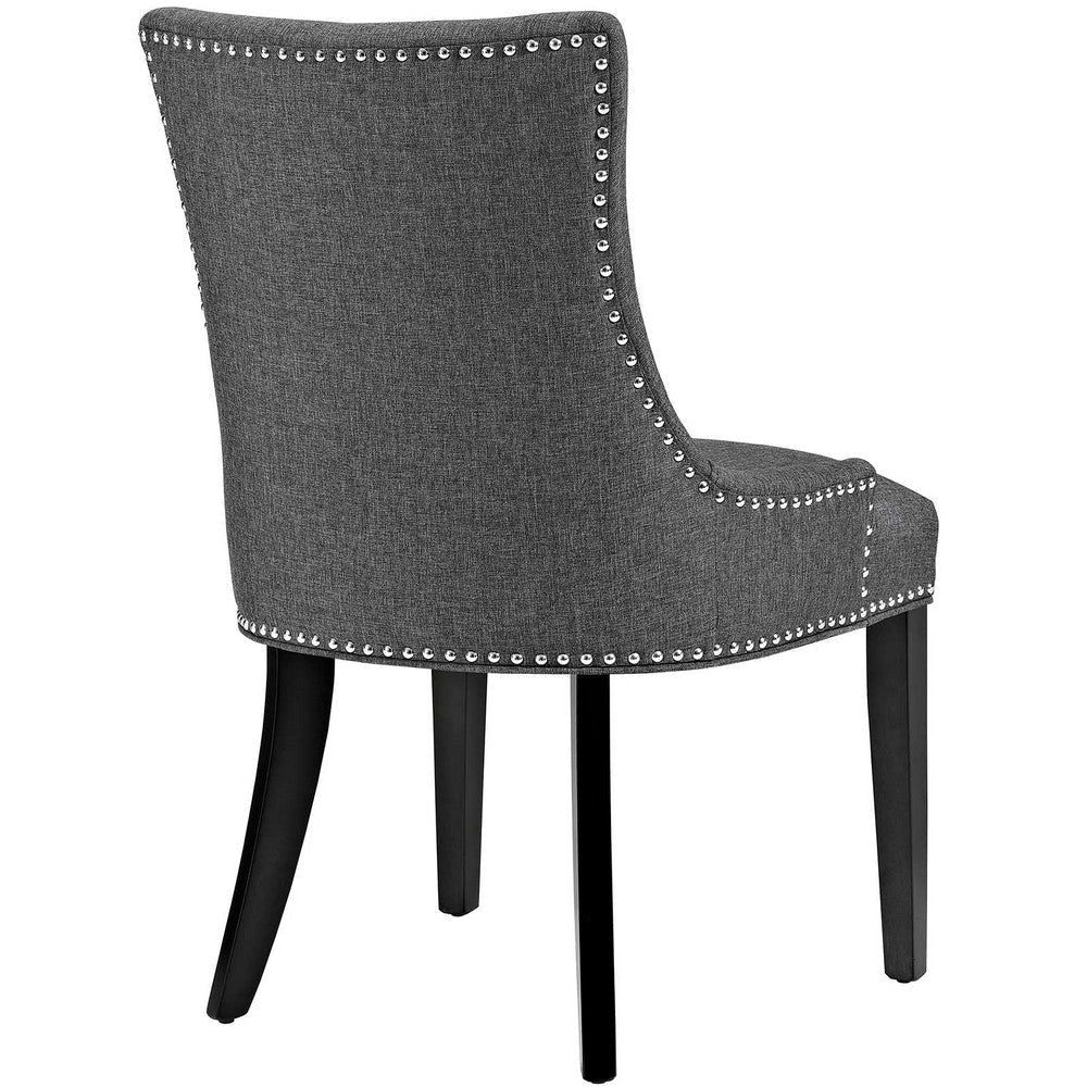 Marquis Fabric Dining Chair, Gray  - No Shipping Charges