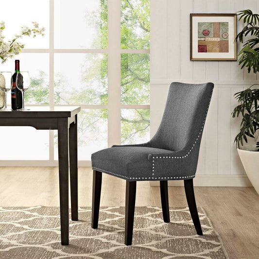 Marquis Fabric Dining Chair, Gray