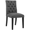 Duchess Fabric Dining Chair, Gray - No Shipping Charges