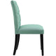 Duchess Button Tufted Fabric Dining Chair by Modway| Laguna