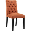 Duchess Fabric Dining Chair, Orange  - No Shipping Charges