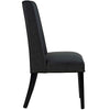 Baron Vinyl Dining Chair, Black  - No Shipping Charges