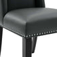 Baron Vegan Leather Dining Chair - No Shipping Charges