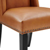 Modway Baron Vegan Leather Dining Chair  - No Shipping Charges