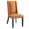 Baron Vegan Leather Dining Chair  - No Shipping Charges