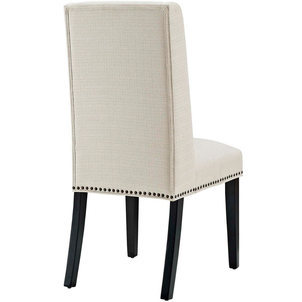 Baron Fabric Dining Chair, Beige - No Shipping Charges