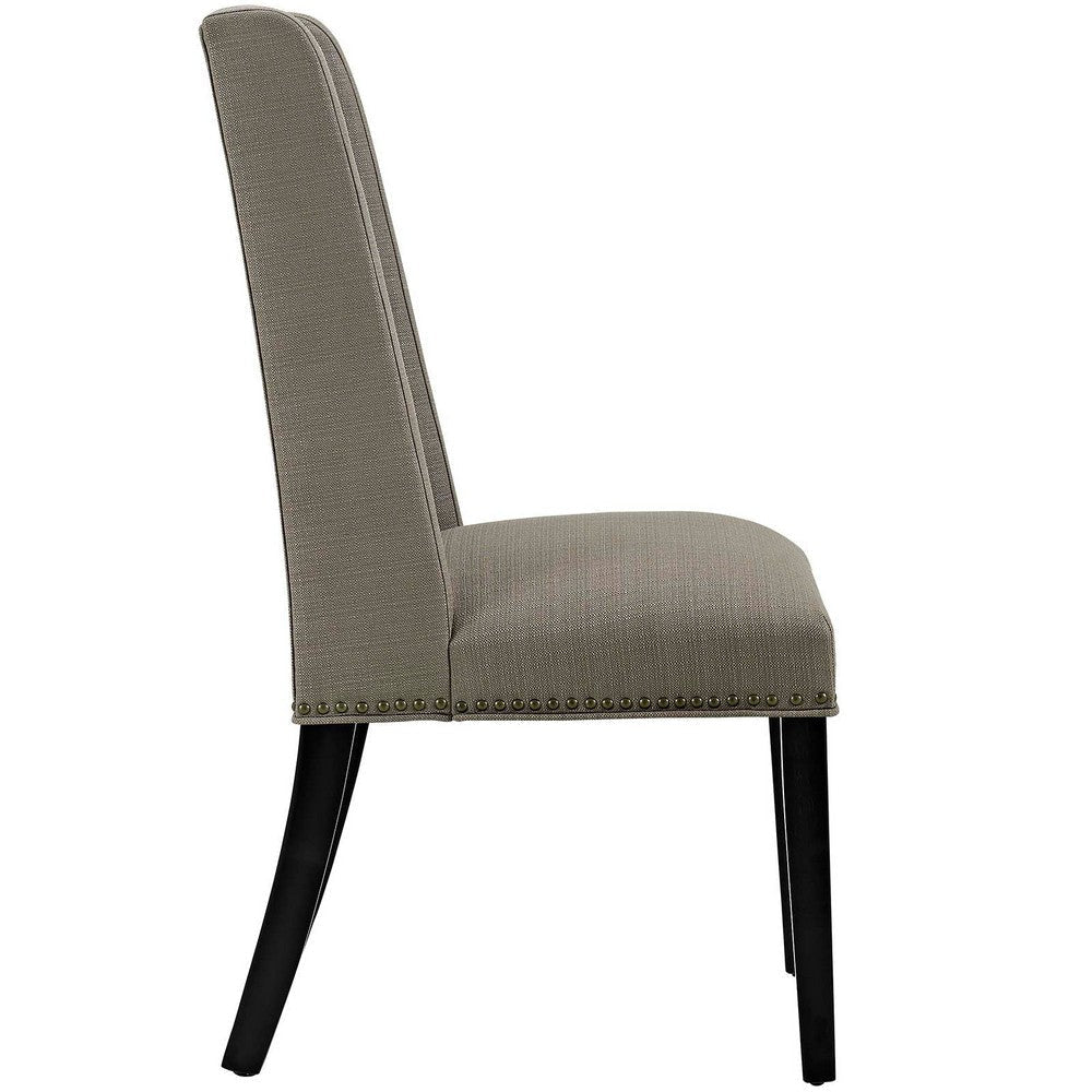 Baron Fabric Dining Chair, Granite - No Shipping Charges