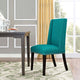 Baron Fabric Dining Chair by Modway| Teal