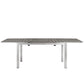 Silver Gray Shore Outdoor Patio Wood Dining Table - No Shipping Charges