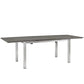 Silver Gray Shore Outdoor Patio Wood Dining Table - No Shipping Charges MDY-EEI-2257-SLV-GRY