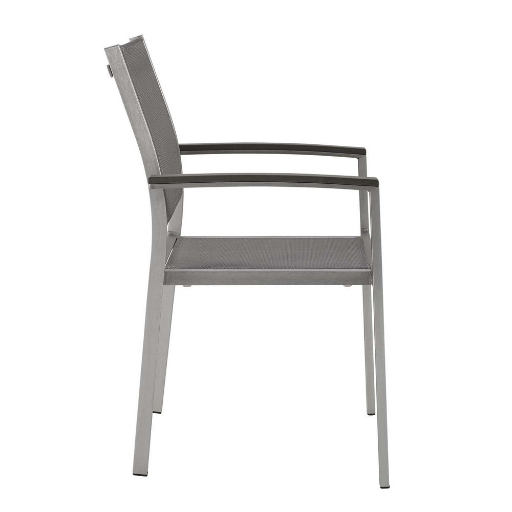 Shore Outdoor Patio Aluminum Dining Chair  - No Shipping Charges