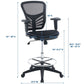 Articulate Drafting Chair, Black  - No Shipping Charges