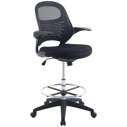 Advance Drafting Chair, Black 