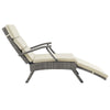 Envisage Chaise Outdoor Patio Wicker Rattan Lounge Chair by Modway| Light Gray Beige