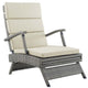 Envisage Chaise Outdoor Patio Wicker Rattan Lounge Chair by Modway| Light Gray Beige