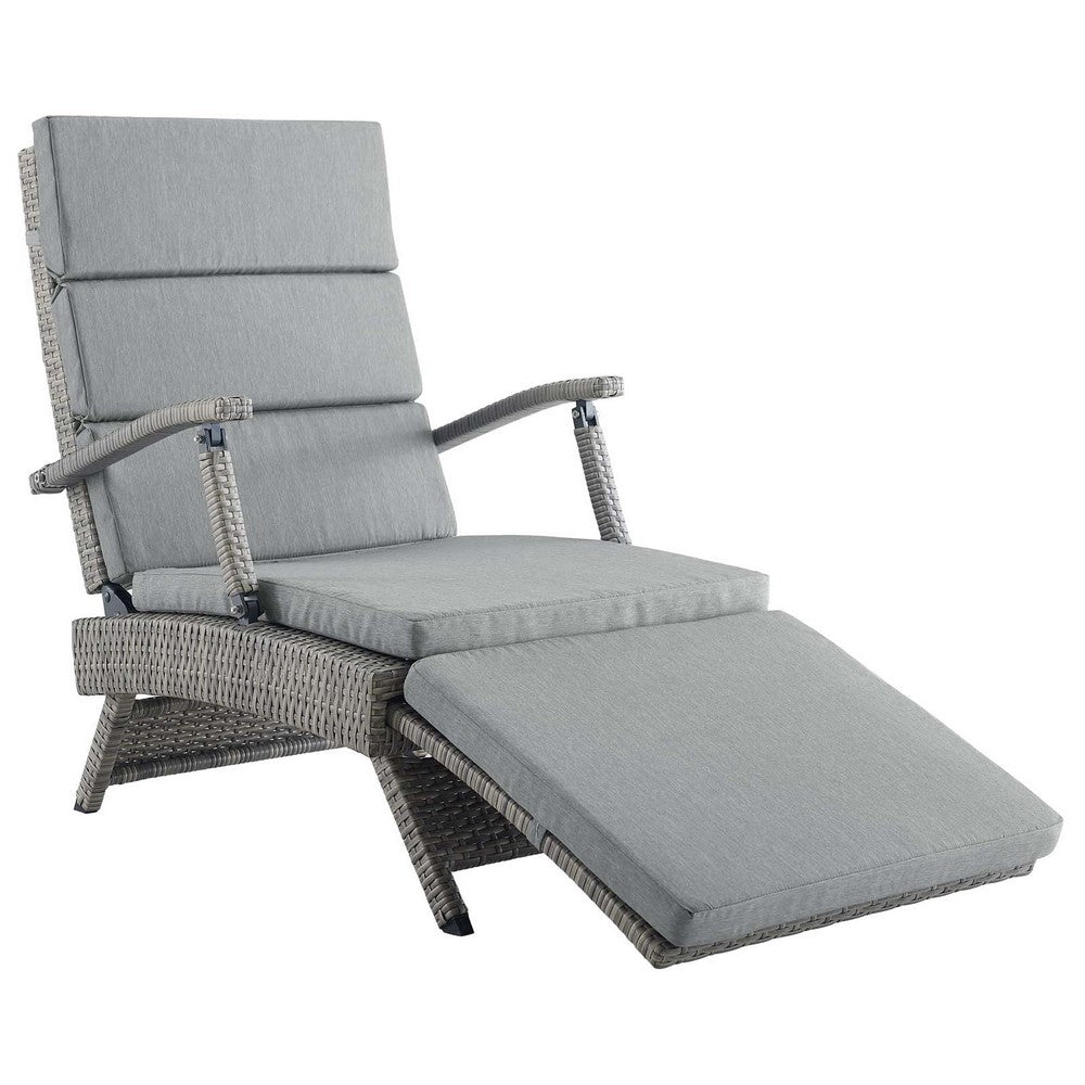 Envisage Chaise Outdoor Patio Wicker Rattan Lounge Chair - No Shipping Charges