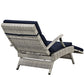 Envisage Chaise Outdoor Patio Wicker Rattan Lounge Chair - No Shipping Charges