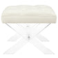 Swift Bench, Ivory  - No Shipping Charges