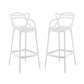 Modway Entangled Bar Stool (Set of 2), White