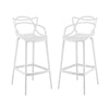 Modway Entangled Bar Stool (Set of 2), White